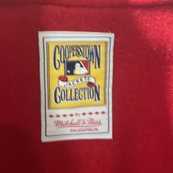 Vintage Reversible Wool Cincinnati Game Jacket. Cooperstown Collection. - Picture 4 of 7